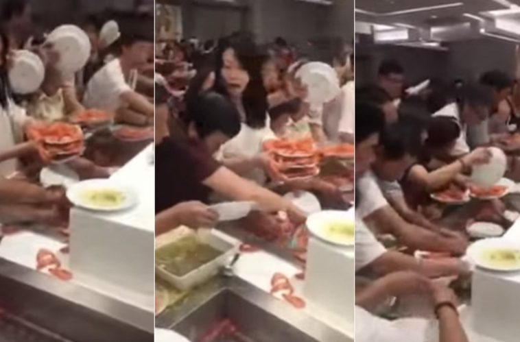 常識ない中国人観光客