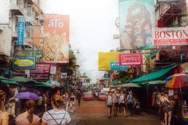 "バックパッカーのメッカ"カオサン通り