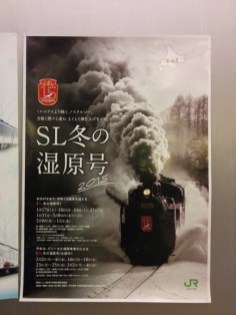 SL冬の湿原号