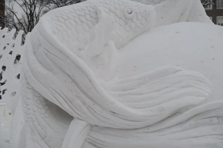 タイ人チームの作品 Photo by Hokkaido fanculb