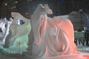 タイ人チームの作品 Photo by Hokkaido fanculb