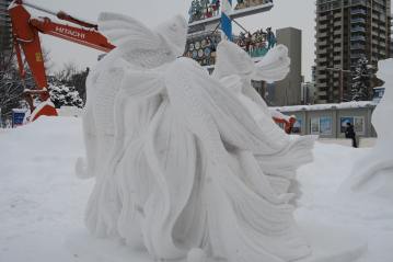 タイ人チームの作品 Photo by Hokkaido fanculb