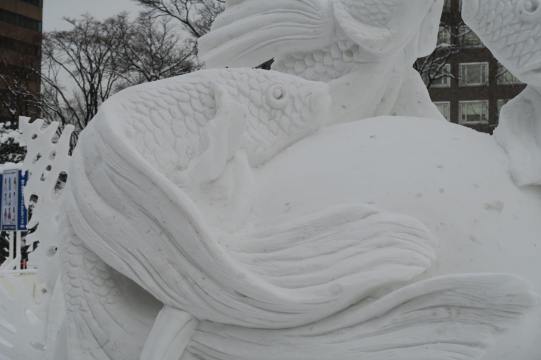 タイ人チームの作品 Photo by Hokkaido fanculb