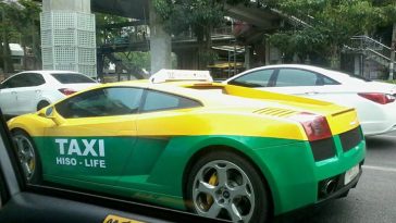 ランボルギーニタクシー