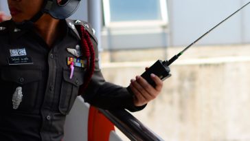 タイ警察のソンクラン対策！