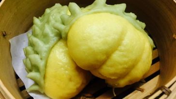 話題になっている、可愛らしい「ドリアンまん」　©Kapook!