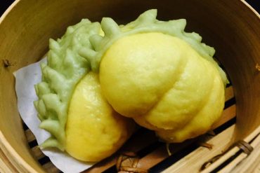 話題になっている、可愛らしい「ドリアンまん」 ©Kapook!